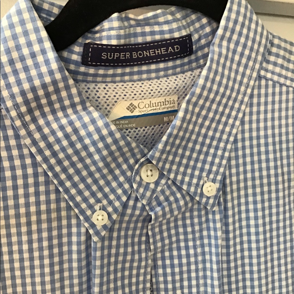 Men’s Columbia PFG short sleeve button down
